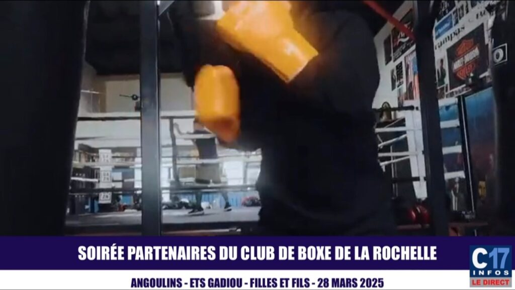 Soirée partenaires du club de boxe de La Rochelle à Angoulins